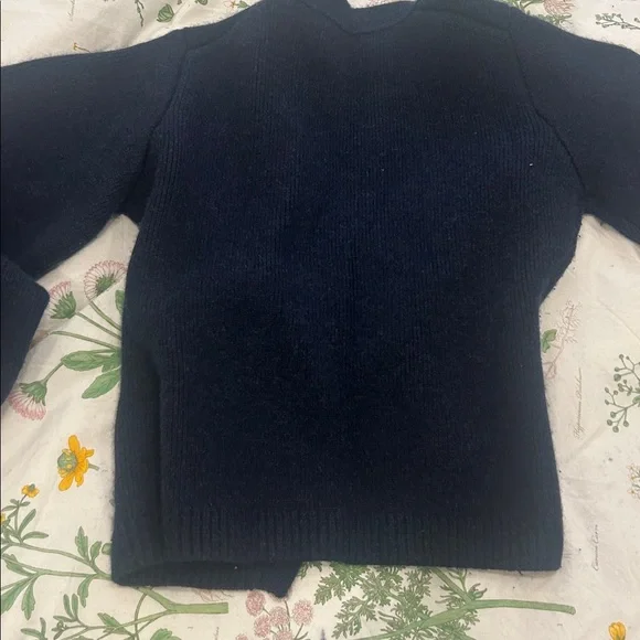 Khaite Scarlet Cardigan in Blue Abyss - Picture 12 of 16